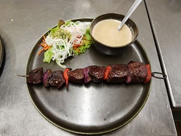 Brochette de boeuf
