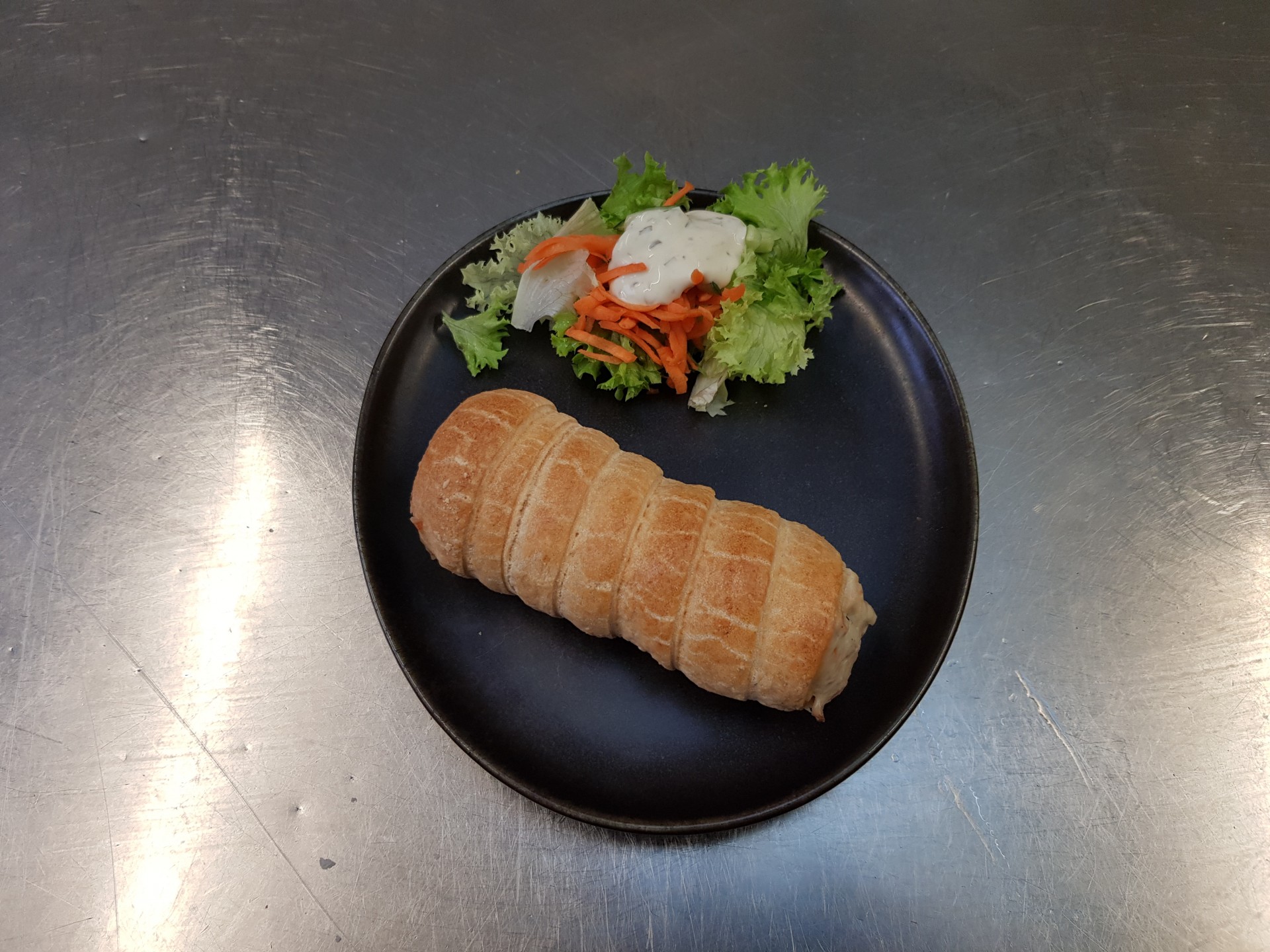 Roule jambon fume et champignon