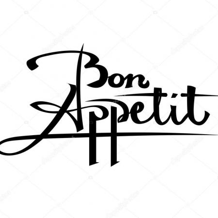 Depositphotos 119292172 stock illustration bon appetit black lettering on